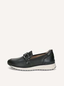 CAPRICE Slipper, black, made of Leather, Size 37