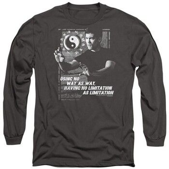 Bruce Lee Camiseta manga larga No Way As A Way para mujer