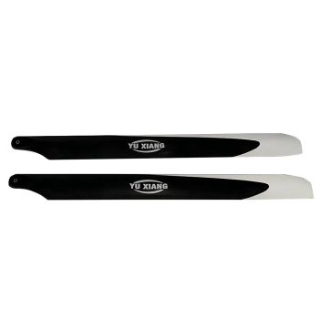 YXZNRC F280 3D/6G 6CH Piezas de Helicóptero RC Conjunto de Asiento Fijo de Varilla de Cola Cuchillas