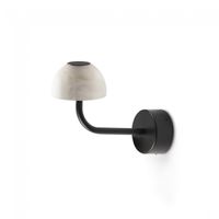 aplique de pared led absidiola mini alabastro indirecto 35w