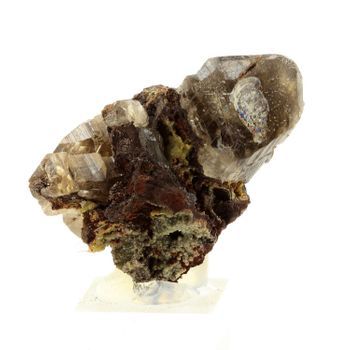 Cerusite - Piedra Natural Del Congo, M'fouati - Cristal Multicolor Raro Y Auténtico | 287.5 Ct - Certificado De Autenticidad Incluido | 41 X 35 X 32