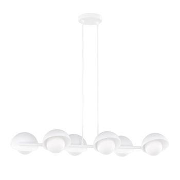 Lámpara colgante nordessa blanco (6 luces)
