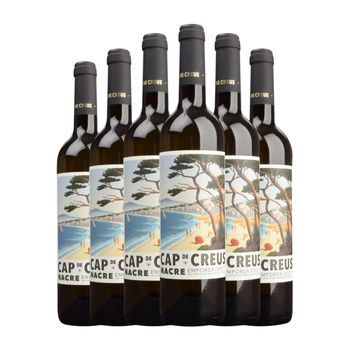 Cap De Creus Vino Blanco Nacre Blanc Empordà Joven 75 Cl 13.5% Vol. (pack De 6 Unidades)
