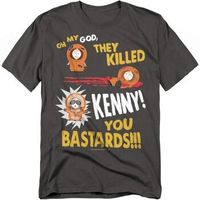 south park camiseta dead kenny para mujer