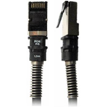 Cable de red PatchSee PCI6-DPF/100 30 m Cat6a RJ-45 Negro