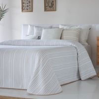 colcha jacquard bruma colcha cama 90 cm - 180x270 cm - beige