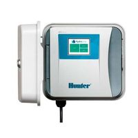 programador de riego hunter hpc-401-e wifi hydrawise exterior 4 estaciones