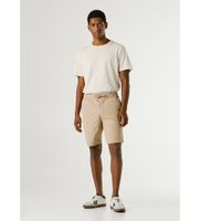 pepe jeans para hombre pm8000033 shorts relaxed pull on poplin beige 33 casual algodon