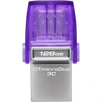 Unidad flash Kingston DataTraveler microDuo 3C 128 GB USB 3.2 dual USB-A y USB-C