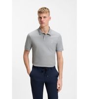boss para hombre 50507803 polo slim fit gris 4xl casual algodon manga corta
