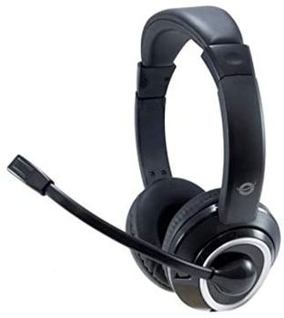 Conceptronic POLONA02B auricular y casco Auriculares Alámbrico Diadema Juego Negro