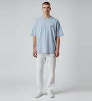cp company para hombre 20cmts086a005100w camiseta 301 sleeve logo xl azul casual algodon manga corta