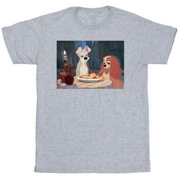 Disney Camiseta Lady And The Tramp para hombre