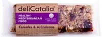 barrita ecologica de cereales y arandanos de delicatalia 50g