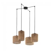 lampara colgante ogassa 4 luces