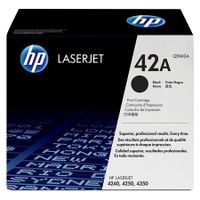 hp laserjet q5942a black original standard capacity toner cartridge with smart printing technology