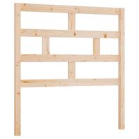 cabecero cama mueble de dormitorio de cama madera maciza de pino 96 x 4 x 100 cm marron m020005159
