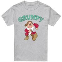 disney camiseta snow white and the 7 dwarfs fathers day grumpy dad para hombre