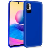 cool funda silicona azul para xiaomi redmi note 10 5g  pocophone m3 pro 5g