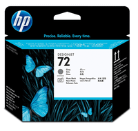 hp 72 grey and photo black