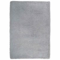 alfombra de pelo largo navarra gris claro 240x340 cm poliester vidaxl