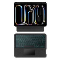 funda con teclado bluetooth royal bailey x700 para samsung tab s8 11 y tab s7 11