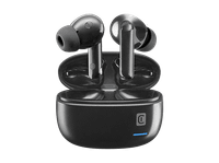 auriculares inalambricos - cellularline eclipse intraurales tecnologia anc y enc bluetooth negro