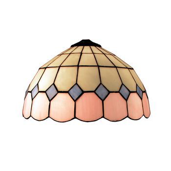 Pantalla Tiffany Suelta Serie Pink D-30cm