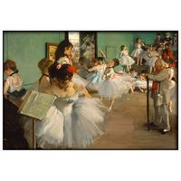 panorama cuadro enmarcado edgar degas 50x70 cm