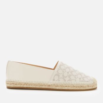 Coach Women's Carley Espadrilles - Chalk - UK 3