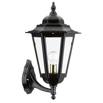 Dopo Lighting-aplique De Pared Down Elite 6 Ip43 E27 M·x. 42w Cristal Mate Negro