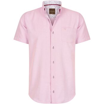 Cappuccino Italia Camisa Korte Mouw Roze para mujer