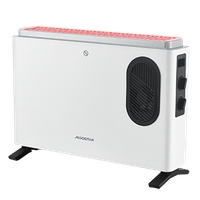 aigostar blanc- aigostar 2000w calefactor convector bajo consumo termostato ajustable