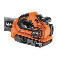 aeg lijadora de banda sin escobillas 18v - bhbs18-75bl-0