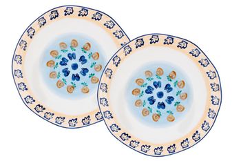 Bandeja de servicio ø30cm - 2 piezas - cítrico