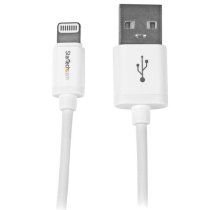 StarTech.com Cable Lightning a USB de 1m - Cable e Carga RÃ¡pida para iPhone / iPad / iPod - CertificaciÃ³n MFi de Apple - Blanco