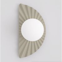 aplique de pared valbona beis opal