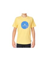 camiseta rip curl corp icon boys yellow