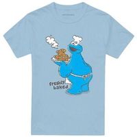 sesame street camiseta freshly baked para mujer