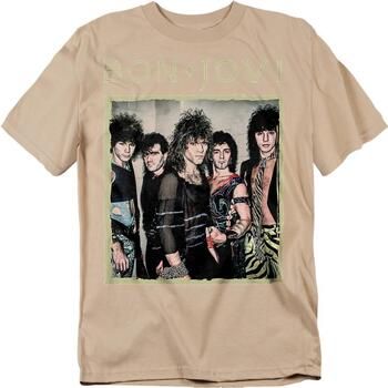 Bon Jovi Camiseta TV21604 para mujer