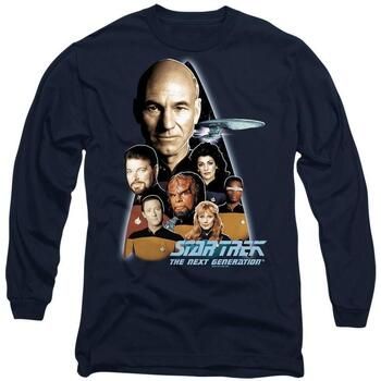 Star Trek Camiseta manga larga Next Generation para hombre