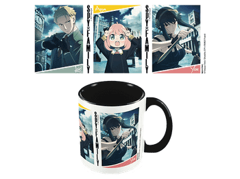 Taza - Pyramid International Spy X Family, 315 ml, Cerámica, Apto para lavavajillas