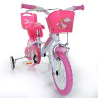 bicicleta de ninos unicorn rosa 12 dino bikes