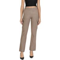 vila pantalon fluido vicassie cargo knit pants 14098878 para mujer