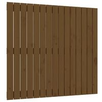 cabecero accesorio para dormir mueble de pared para dormitorio 955 x 3 x 90 cm madera maciza marron claro tdl0202556
