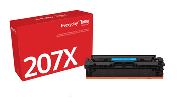 ED Cyan Toner comp w/HP 207X W2211X HC