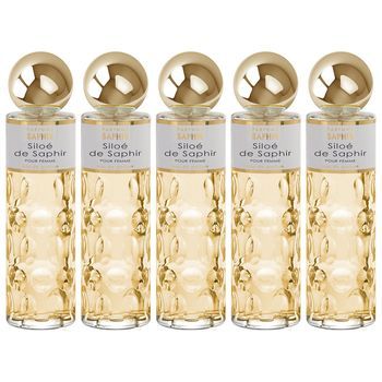 Pack De 5 Eau De Parfum Mujer Saphir Siloé 200ml