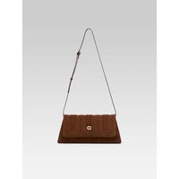 carel paris bolso bolsos de mano place de la madeleine cuero marron para mujer