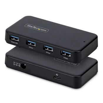 Hub Ladr n USB-A de 4 Puertos - 5Gbps - Autoalimentado