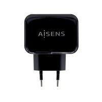 aisens a110-0440 cargador 2xusb 20 17w blanco